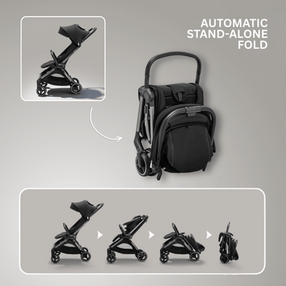 Jovikids Ayla Compact Stroller - Urban Black