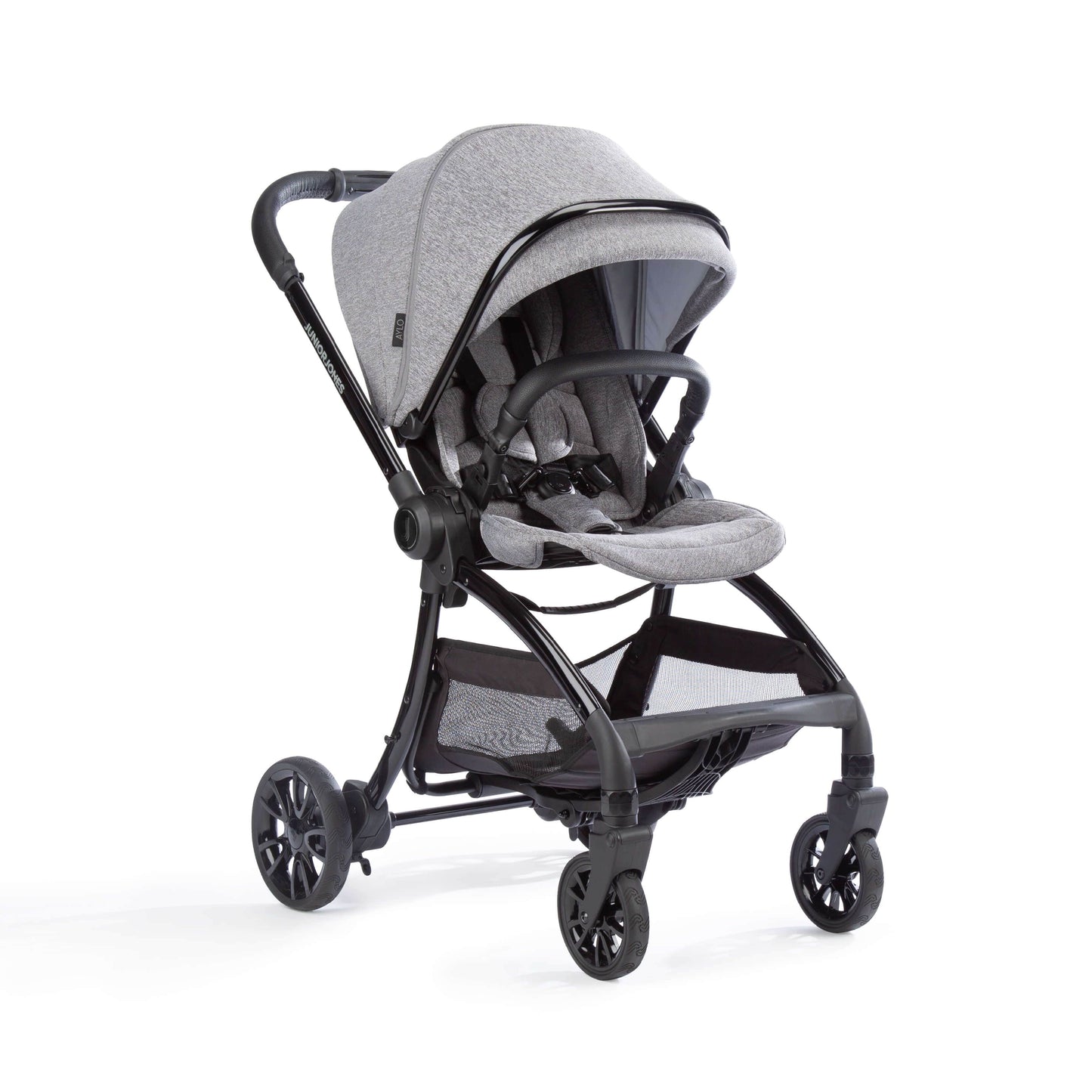 Junior Jones Aylo (Cabriofix) Car Seat Bundle - Grey Marl/Graphite