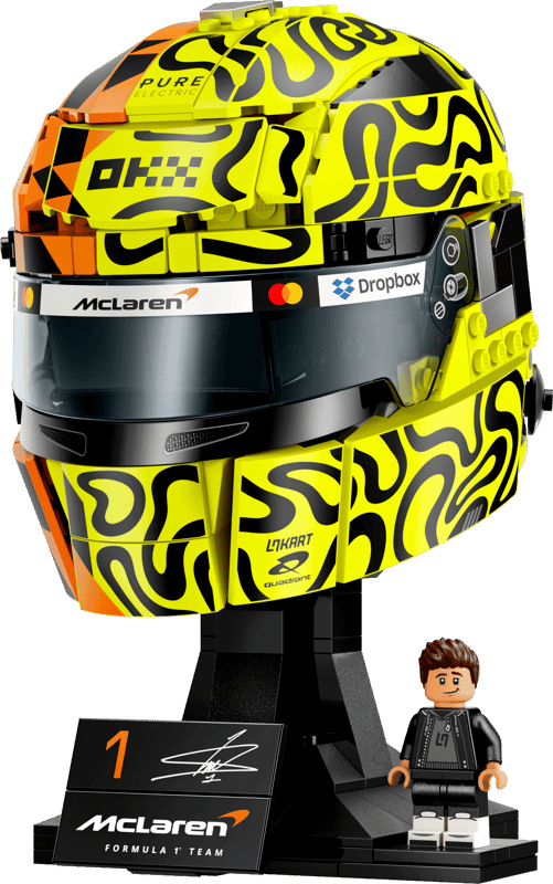 LEGO Speed Champions McLaren F1 Lando Norris Helmet Building Set