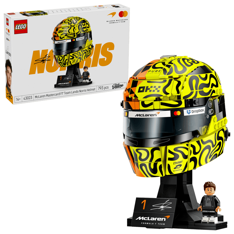LEGO Speed Champions McLaren F1 Lando Norris Helmet Building Set