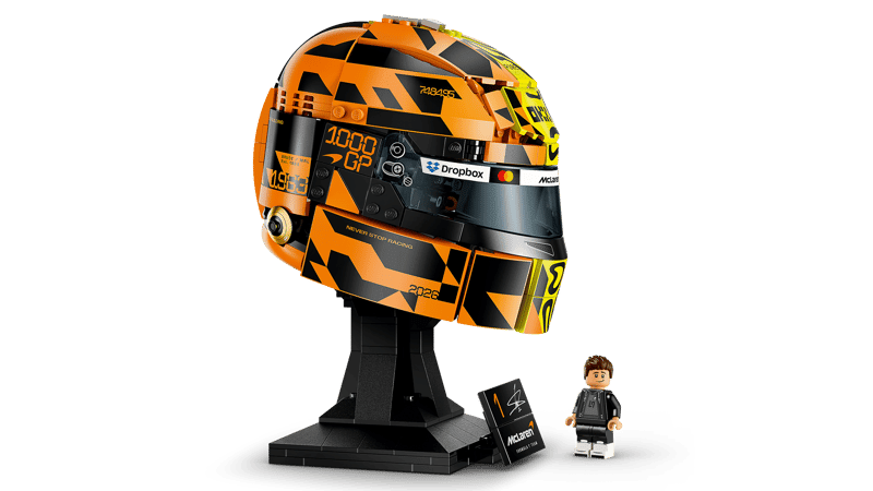 LEGO Speed Champions McLaren F1 Lando Norris Helmet Building Set