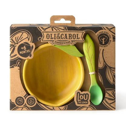 Oli&Carol Lou the Lemon Bowl and Spoon Set