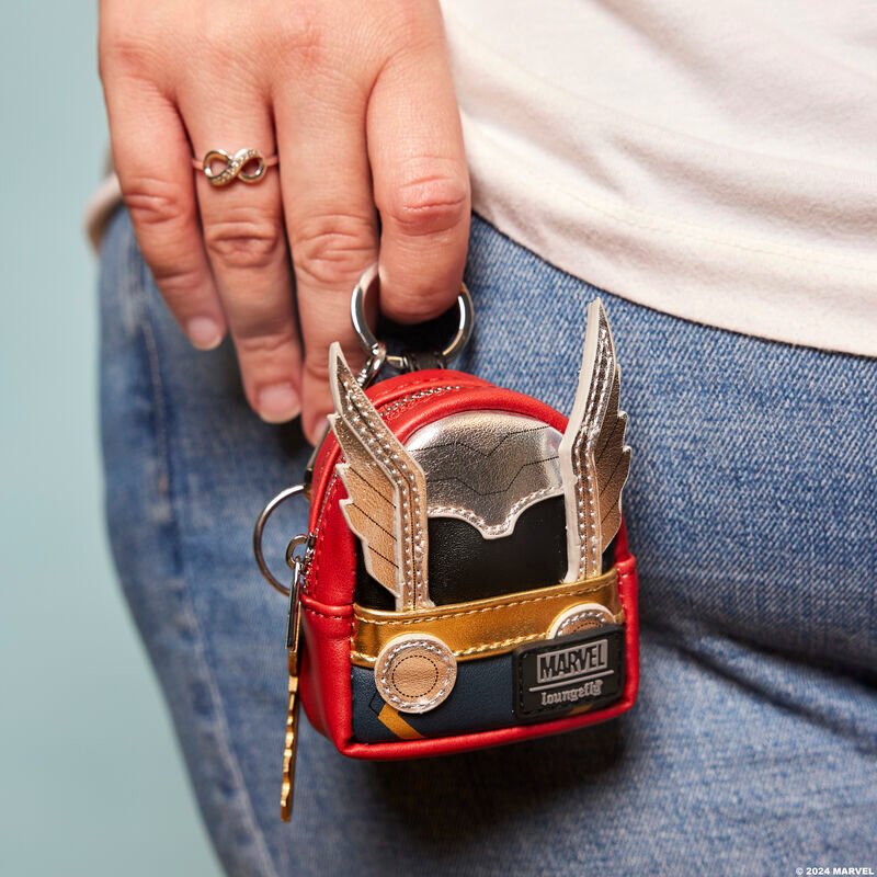 Loungefly Marvel Avengers mini backpack keychain mystery box
