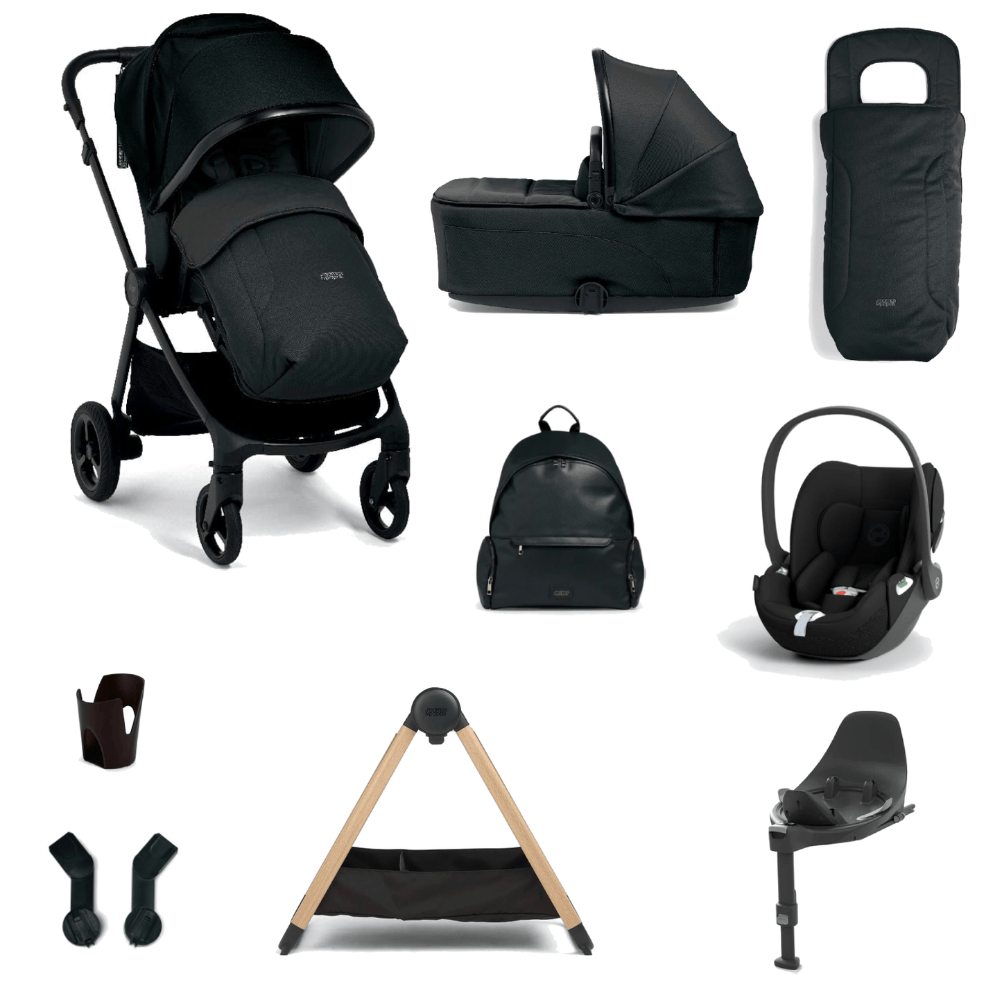 Mamas & Papas Vardo (Cloud T) Travel System - Noir