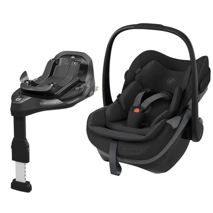 Maxi Cosi Pebble Slide Pro Car Seat and Base - Black Onyx