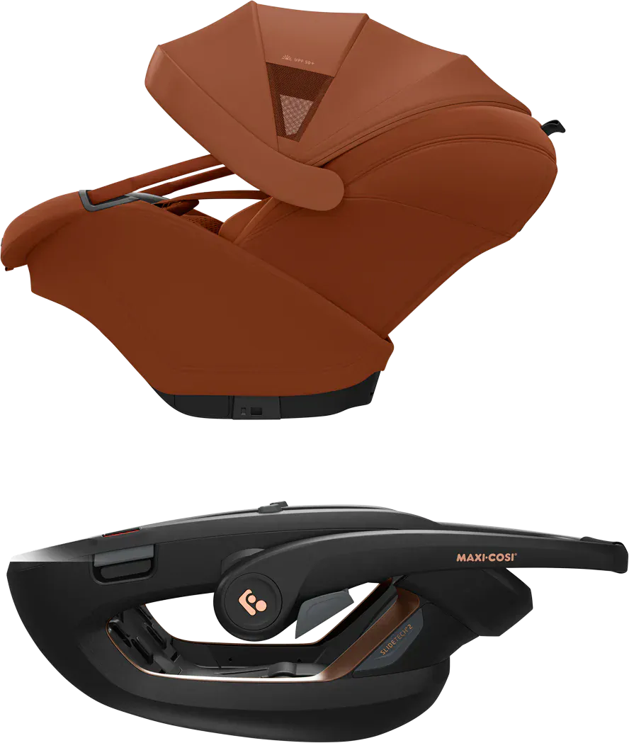Maxi Cosi Fame (10 Piece) Ultimate Family Travel System - Copper Terra