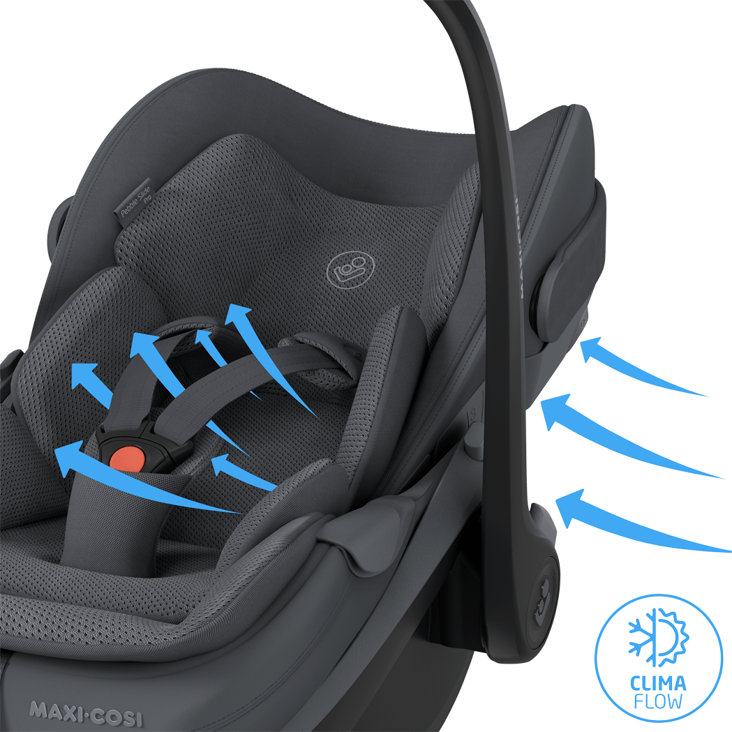 Maxi Cosi Fame (10 Piece) Premium Family Travel System - Moon Graphite