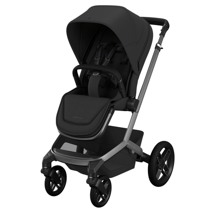Maxi Cosi Fame (10 Piece) Premium Family Travel System -  Black Onyx