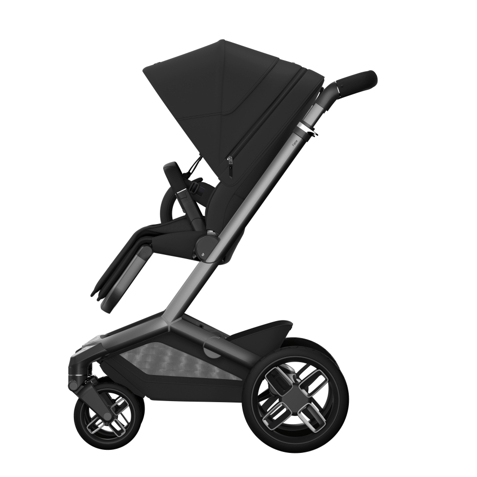 Maxi Cosi Fame (10 Piece) Ultimate Family Travel System -  Black Onyx