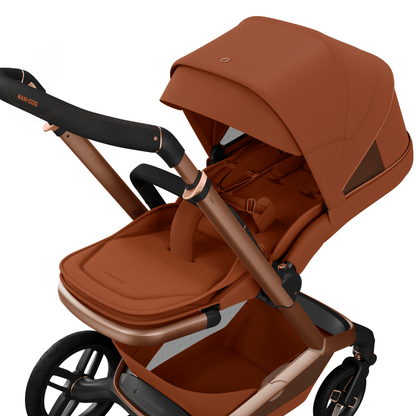 Maxi Cosi Fame (10 Piece) Ultimate Family Travel System - Copper Terra