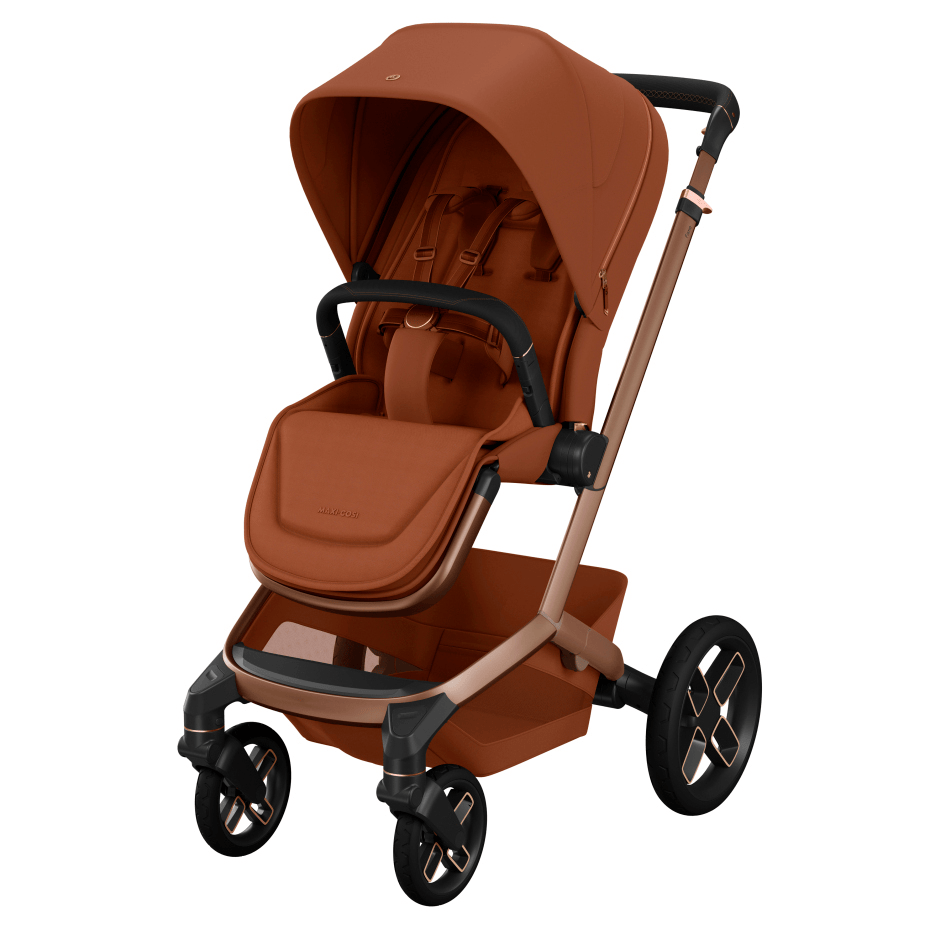 Maxi Cosi Fame (10 Piece) Ultimate Family Travel System - Copper Terra