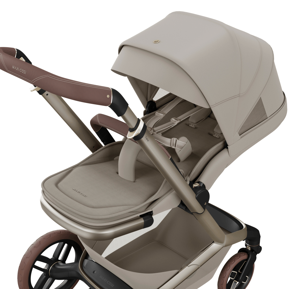 Maxi Cosi Fame (10 Piece) Premium Family Travel System - Sapphire Sand