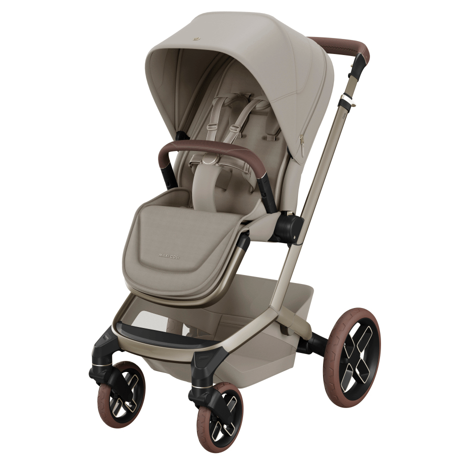 Maxi Cosi Fame (10 Piece) Ultimate Family Travel System - Sapphire Sand