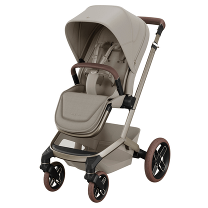Maxi Cosi Fame (10 Piece) Ultimate Family Travel System - Sapphire Sand