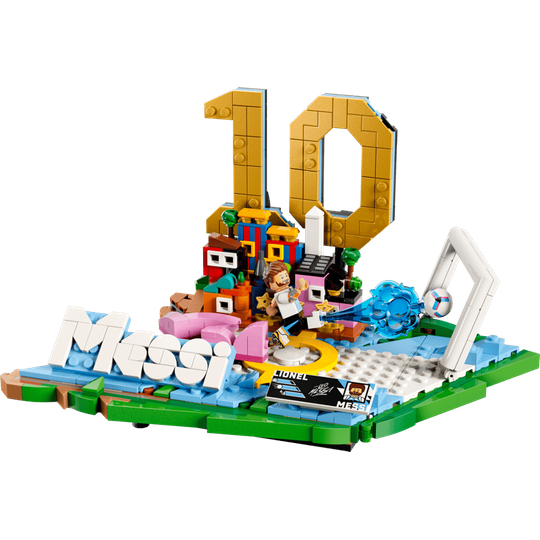LEGO Icons Lionel Messi Football Highlights Building Set