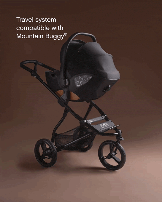 Mountain Buggy Nest i-Size Car Seat with Base - Black