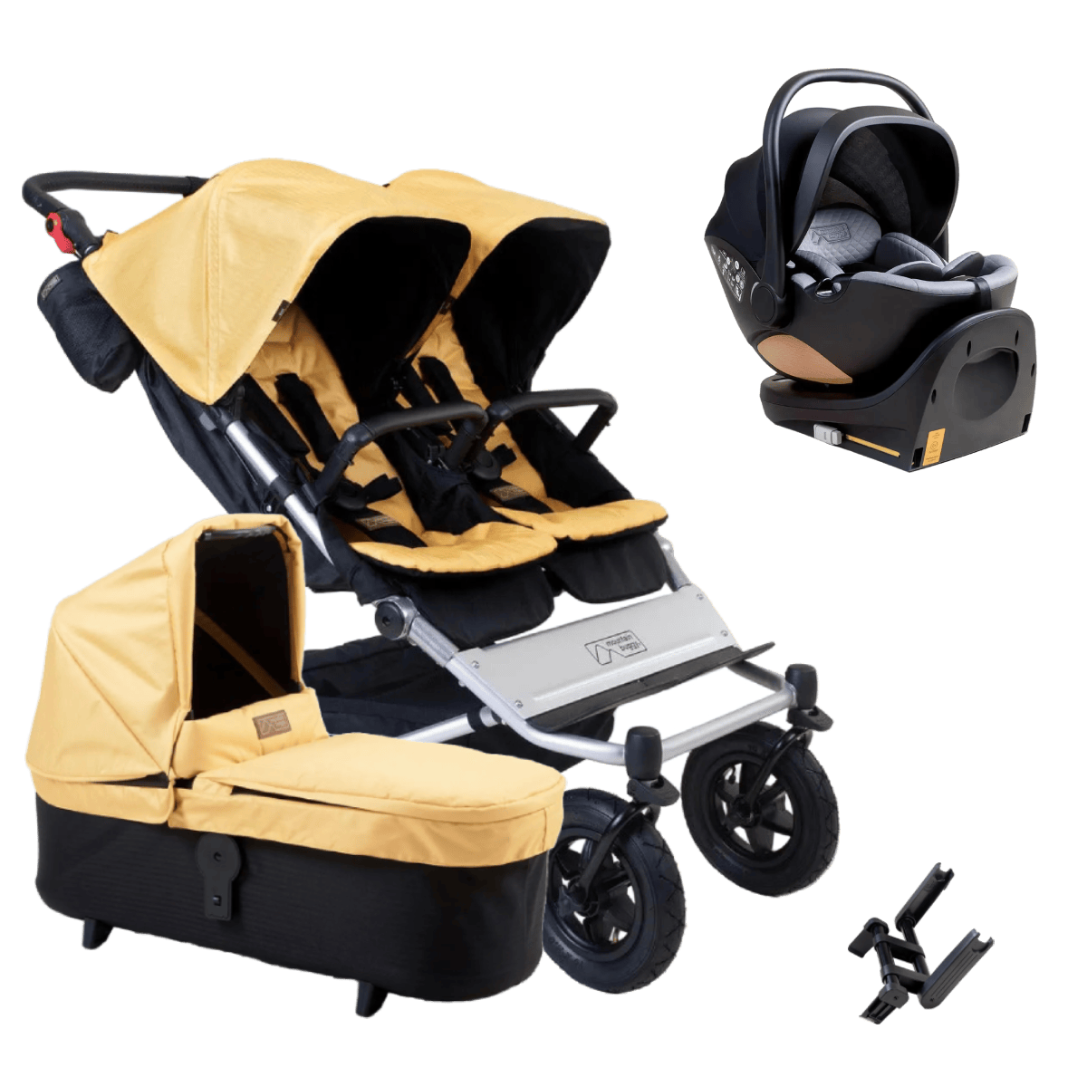 Mountain Buggy Duet (Nest) Travel System - Solare