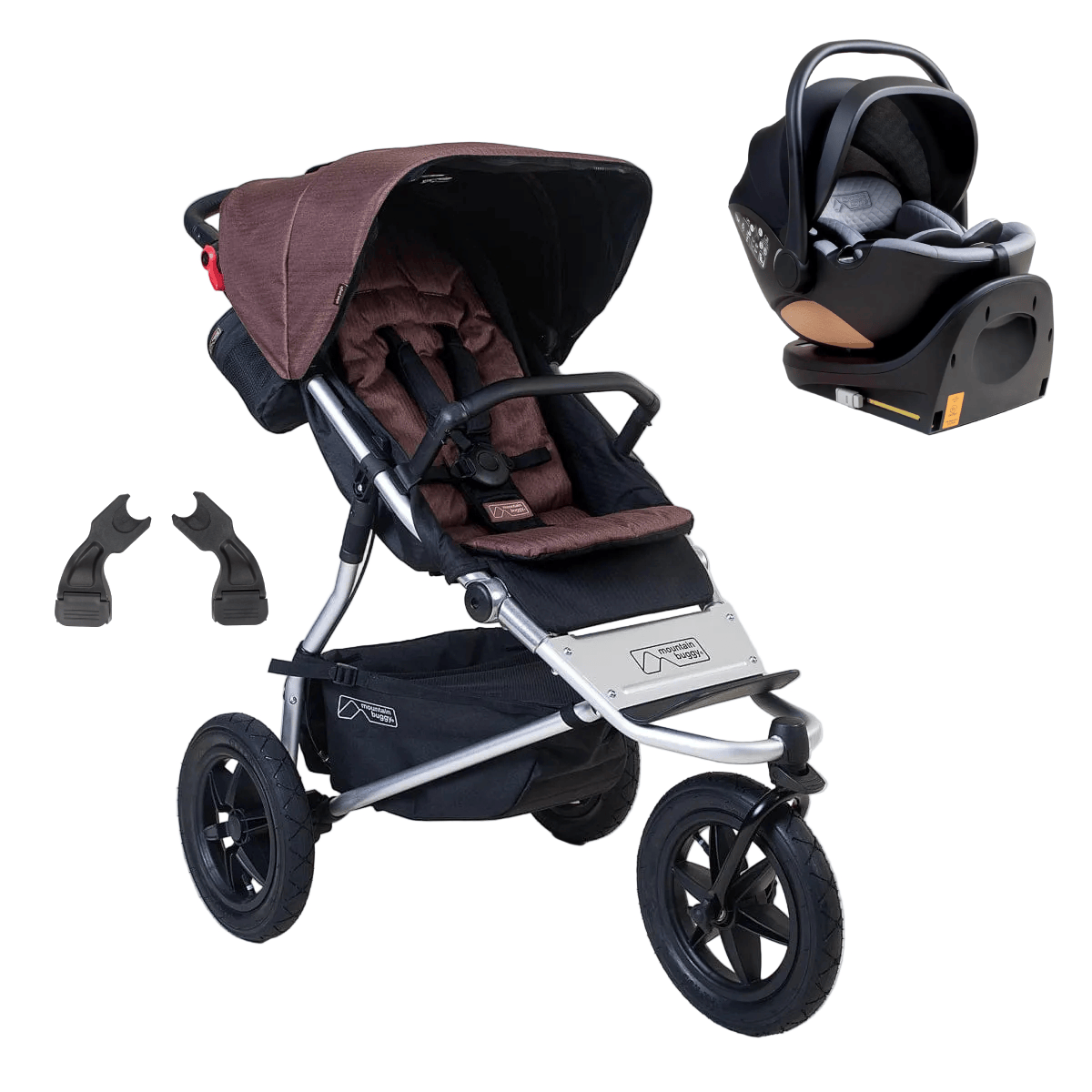 Mountain Buggy Urban Jungle Car Seat Bundle - Mustang