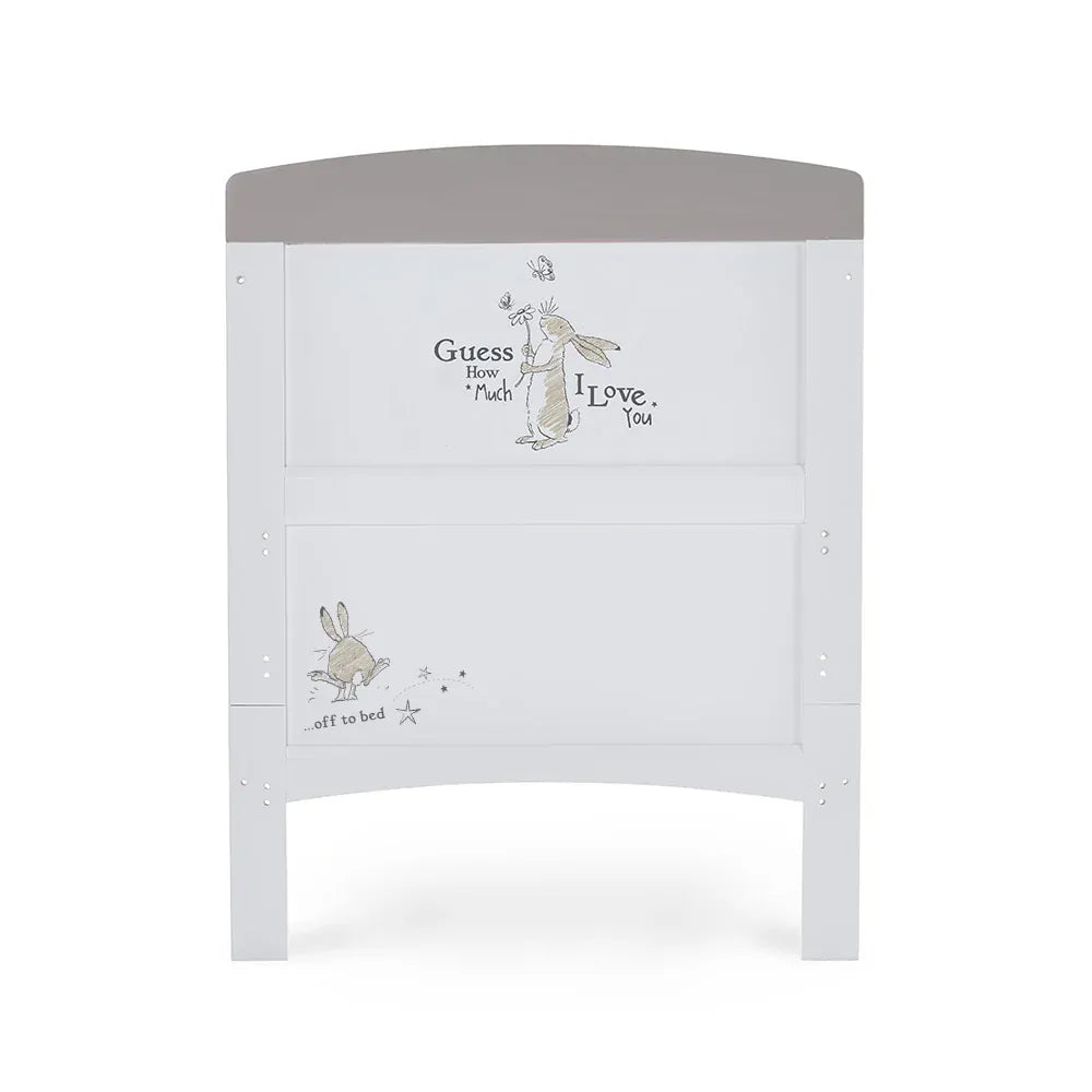 OBaby Grace Inspire Cot Bed - Guess How Much I Love You, Scribble