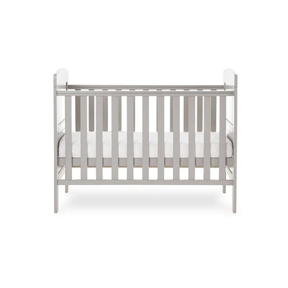 Obaby Grace Mini Cot Bed - Warm Grey