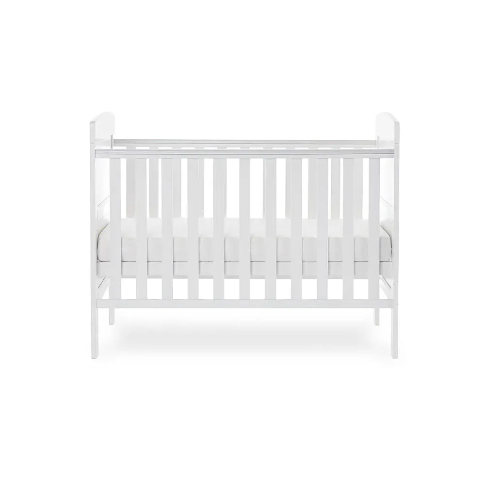 Obaby Grace Mini Cot Bed - White