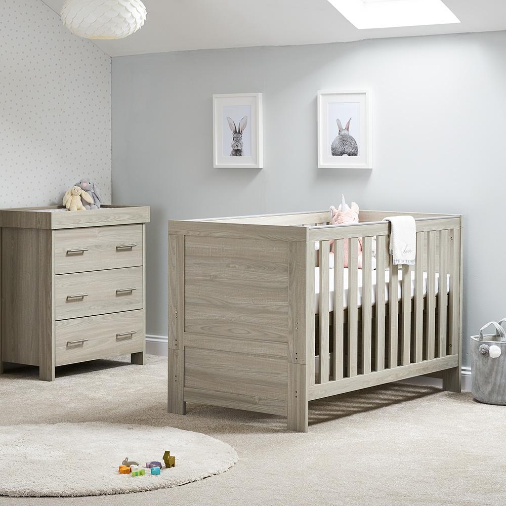 Obaby Nika (2 Piece) Room Set - Grey Wash