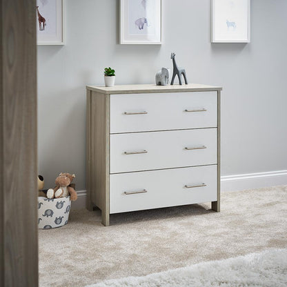 Obaby Nika (2 Piece) Room Set - Grey Wash & White