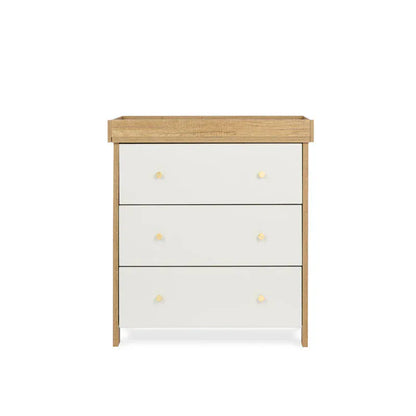 Obaby Nika (3 Piece) Room Set - Oak & White