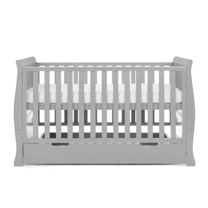 Obaby Stamford Classic Sleigh (2 Piece) Room Set - Warm Grey