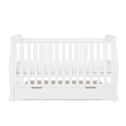 Obaby Stamford Classic Sleigh (2 Piece) Room Set - White