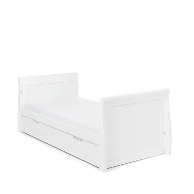 Obaby Stamford Classic Sleigh (3 Piece) Room Set - White