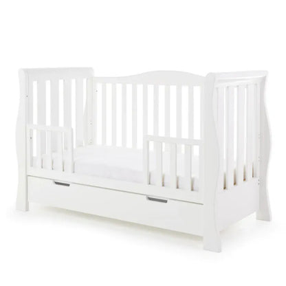 Obaby Stamford Luxe Sleigh (2 Piece) Room Set - White