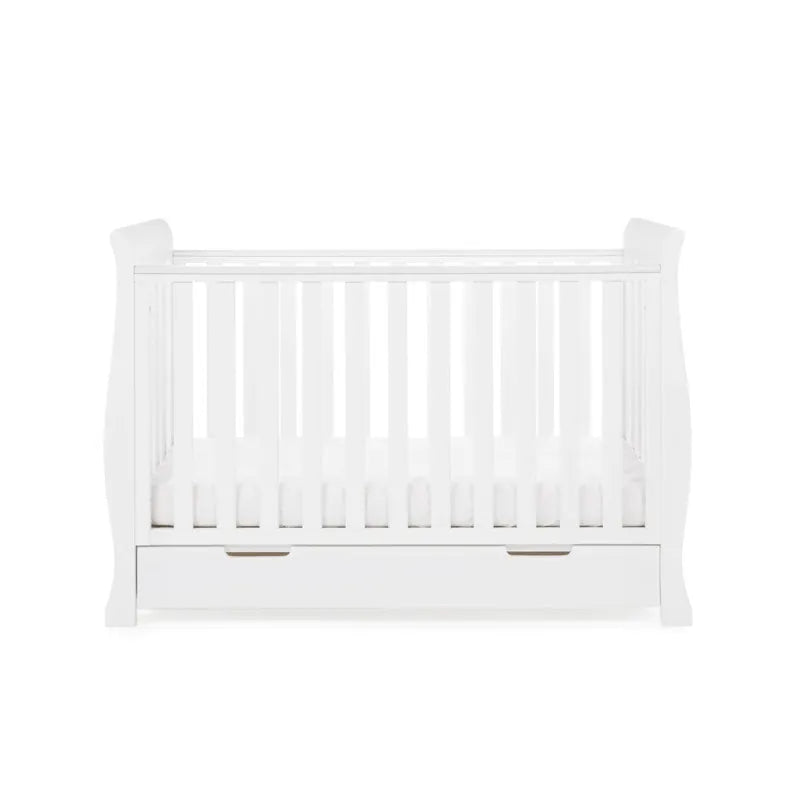 Obaby Stamford Mini Sleigh (2 Piece) Room Set - White