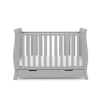 Obaby Stamford Mini Sleigh (3 Piece) Room Set - Warm Grey