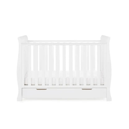 Obaby Stamford Mini Sleigh (3 Piece) Room Set - White