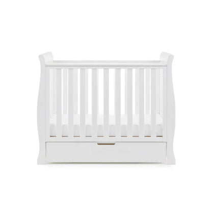 Obaby Stamford Space Saver Sleigh (2 Piece) Room Set - White
