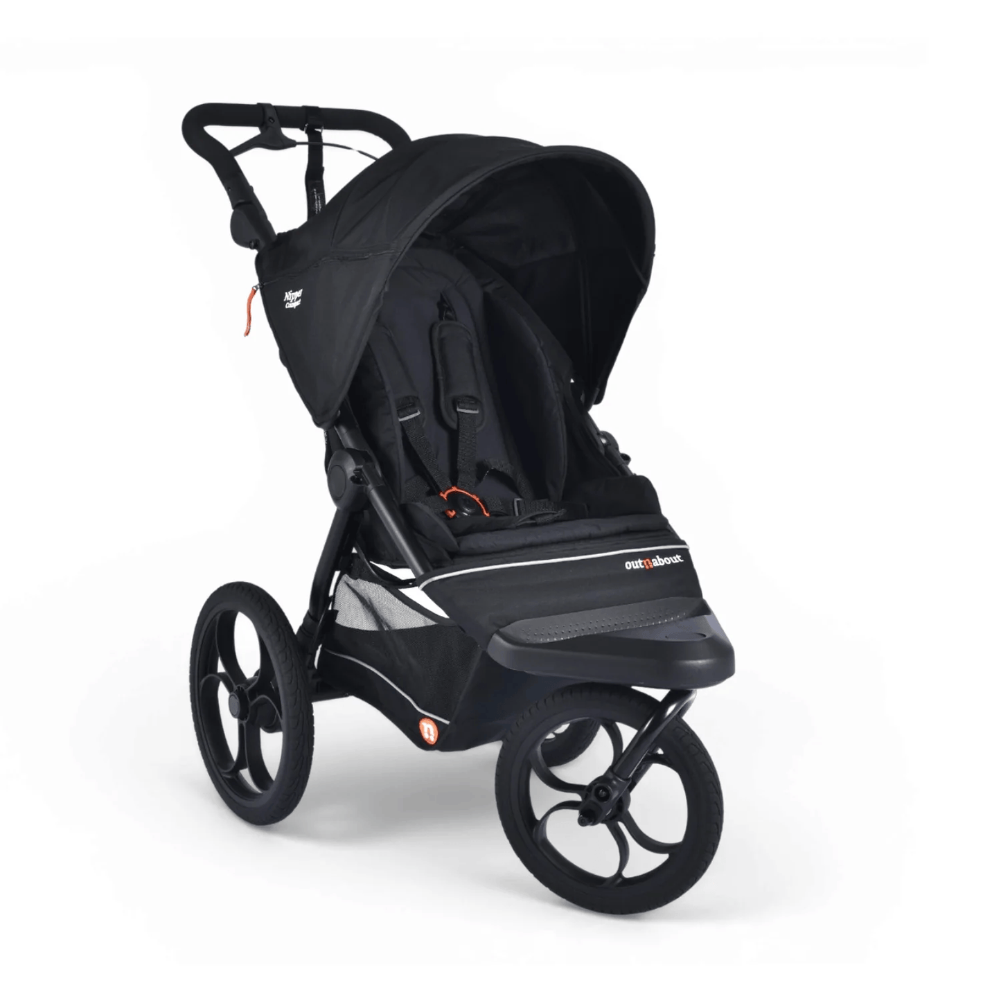 Out N About Nipper Compact (Cabriofix i-Size) Travel System - Black