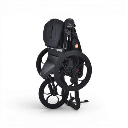 Out N About Nipper Compact (Cloud T) Travel System - Black