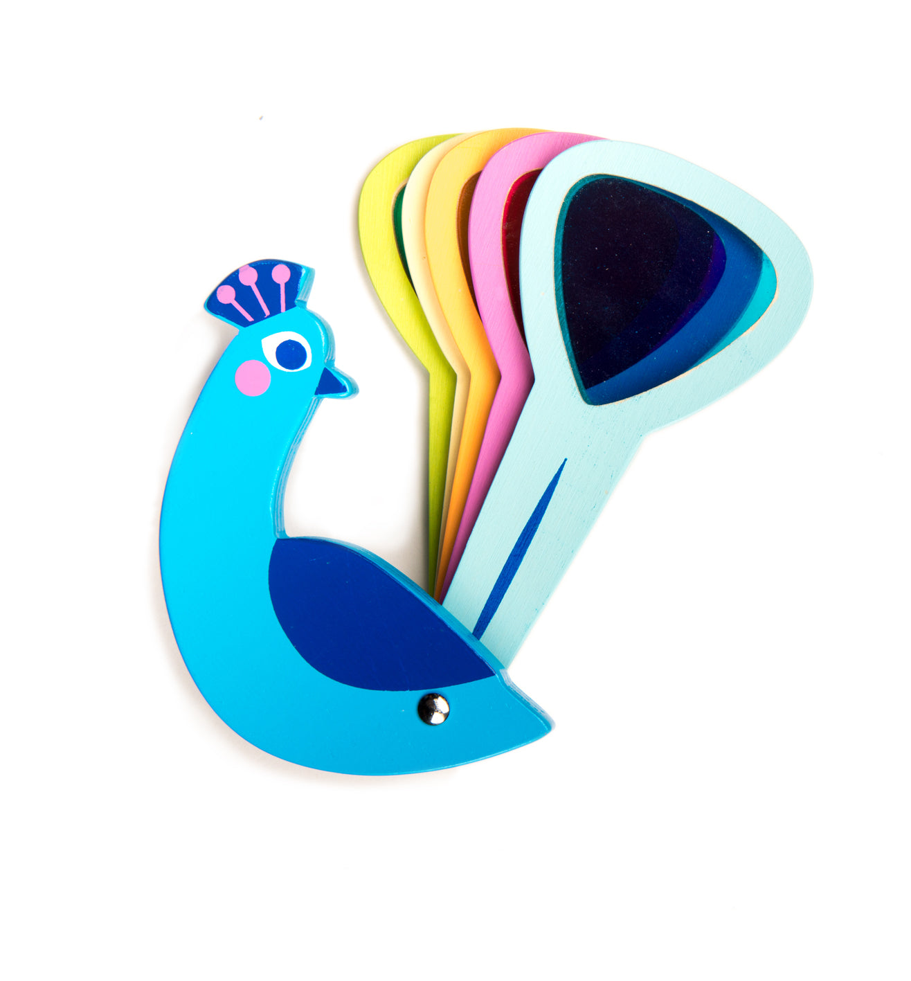 Rainbow Peacock Colours