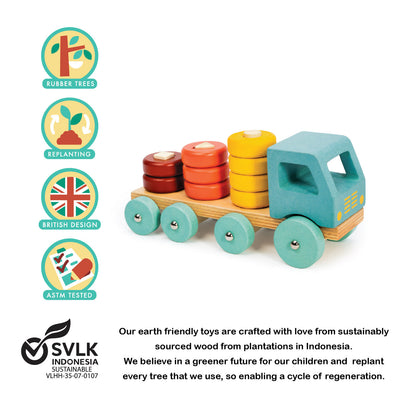 Stacking Peg Truck