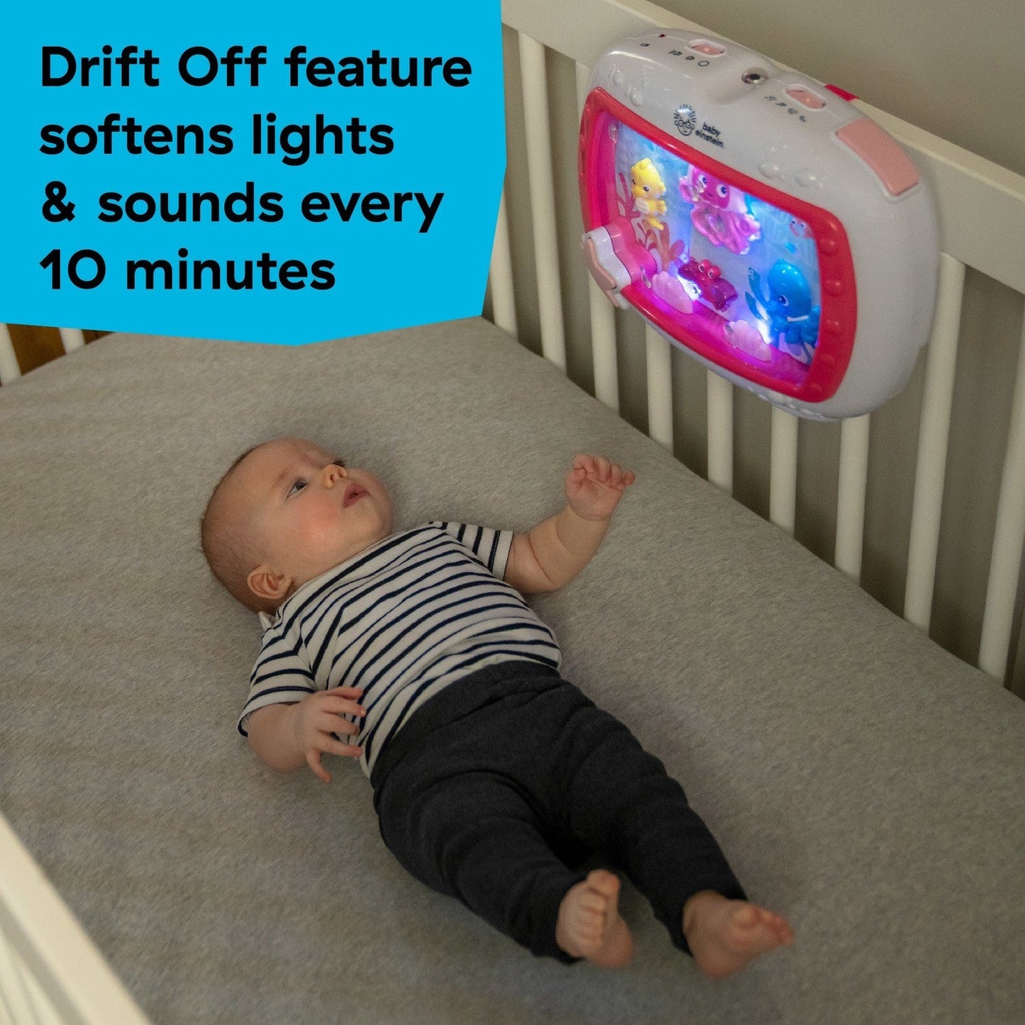 Musical Crib Toy Pink – Suitable From Birth 0M+