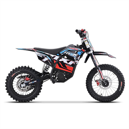 FunBikes MXR 2000W 60V Lithium Electric Dirt Bike 14/12 – Blue