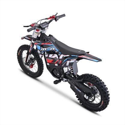 FunBikes MXR 2000W 60V Lithium Electric Dirt Bike 14/12 – Blue