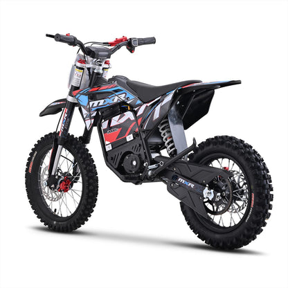 FunBikes MXR 2000W 60V Lithium Electric Dirt Bike 14/12 – Blue
