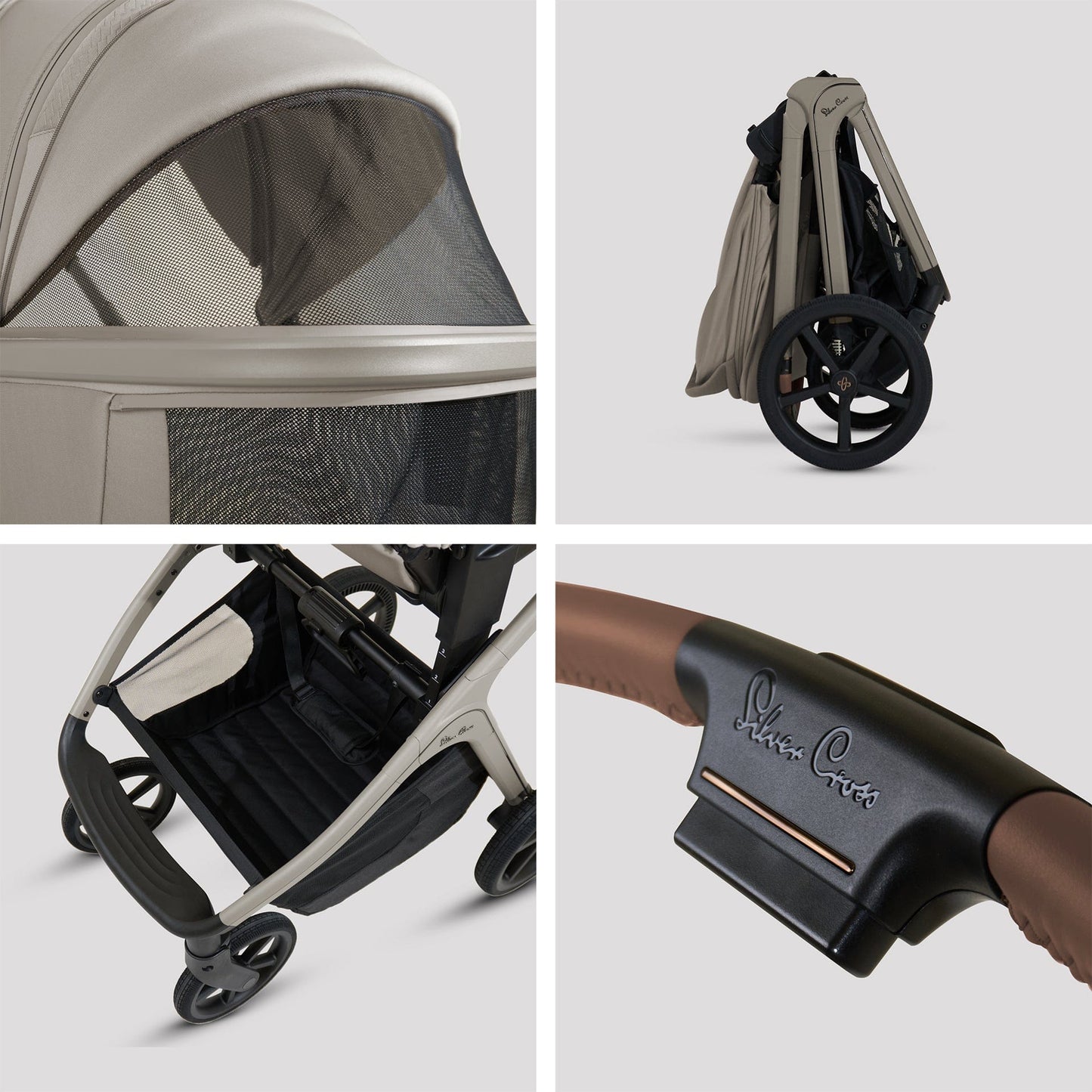 Silver Cross Cove (Cloud T) Travel System - Champagne