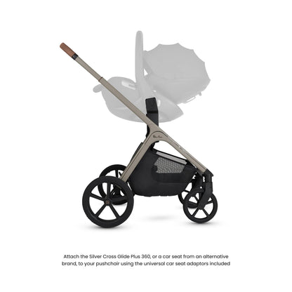 Silver Cross Cove (Cloud T) Travel System - Champagne