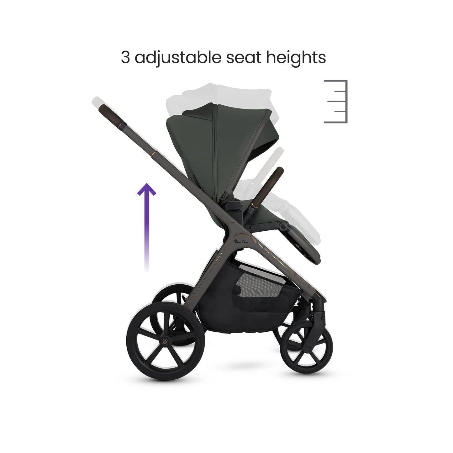 Silver Cross Cove (Cloud T Plus) Travel System - Pewter/Mirage Grey