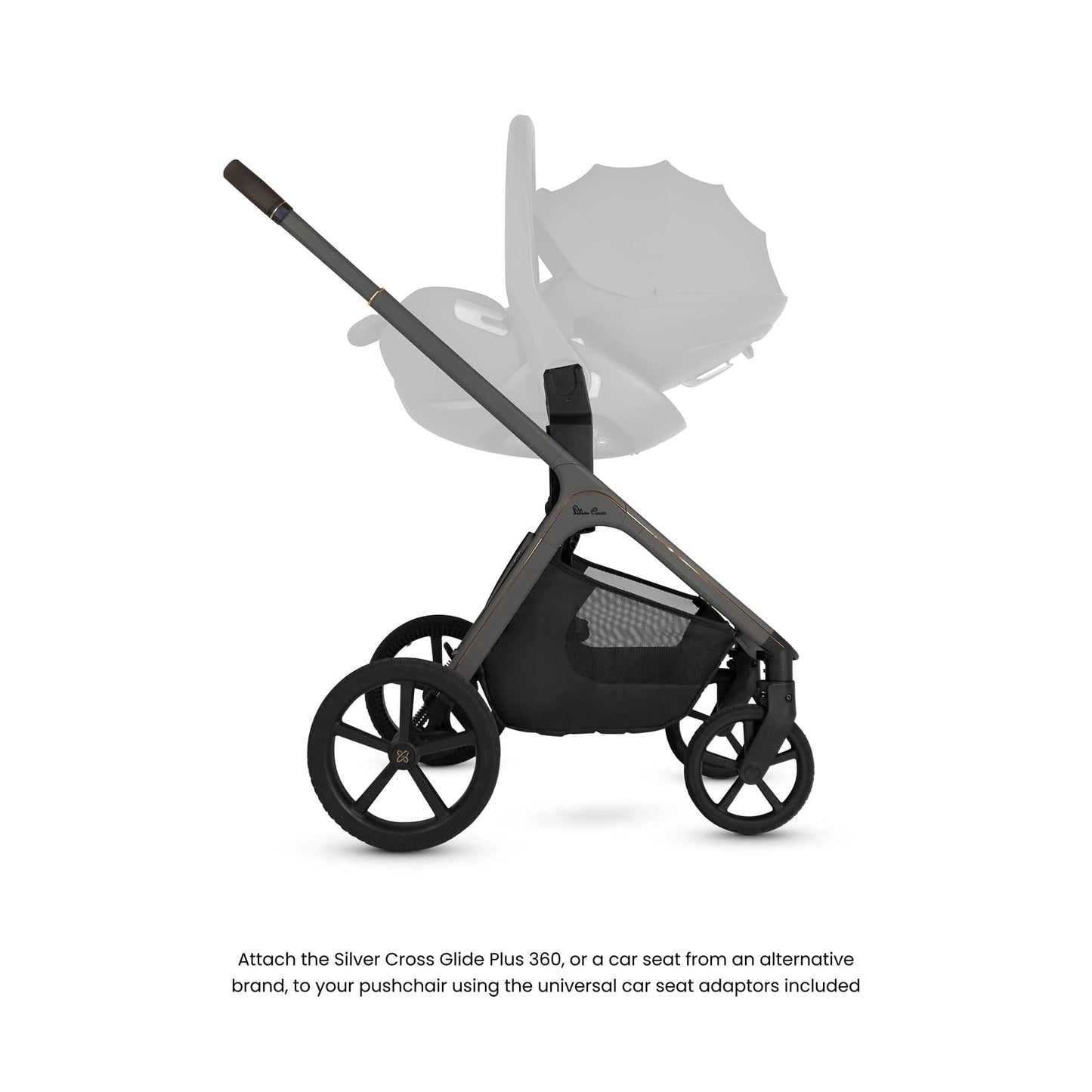Silver Cross Cove (Cloud T) Travel System - Pewter