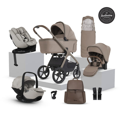 Silver Cross Cove 2 Ultimate 360 Family Travel System - Champagne
