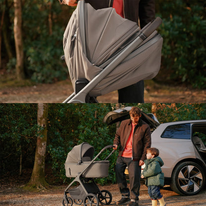 Silver Cross Cove 2 (Cloud T) Travel System - Champagne